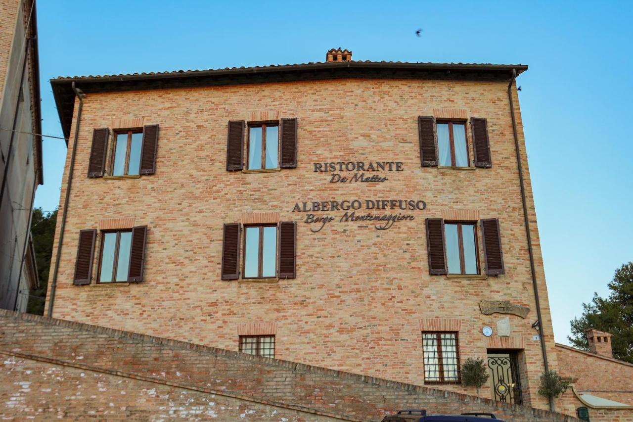 Albergo Diffuso Borgo Montemaggiore Montemaggiore al Metauro Kültér fotó