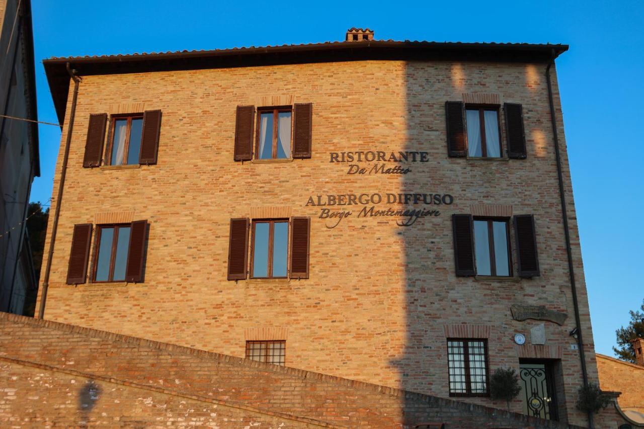 Albergo Diffuso Borgo Montemaggiore Montemaggiore al Metauro Kültér fotó